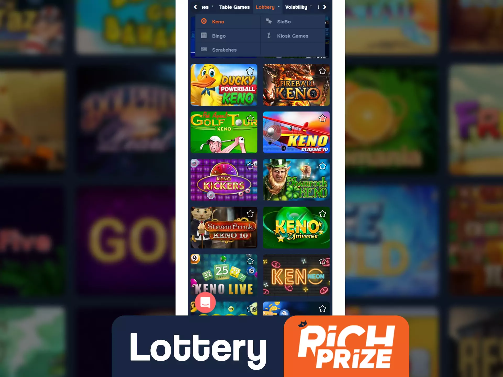 Win jackpot with one ticket at Richprize.