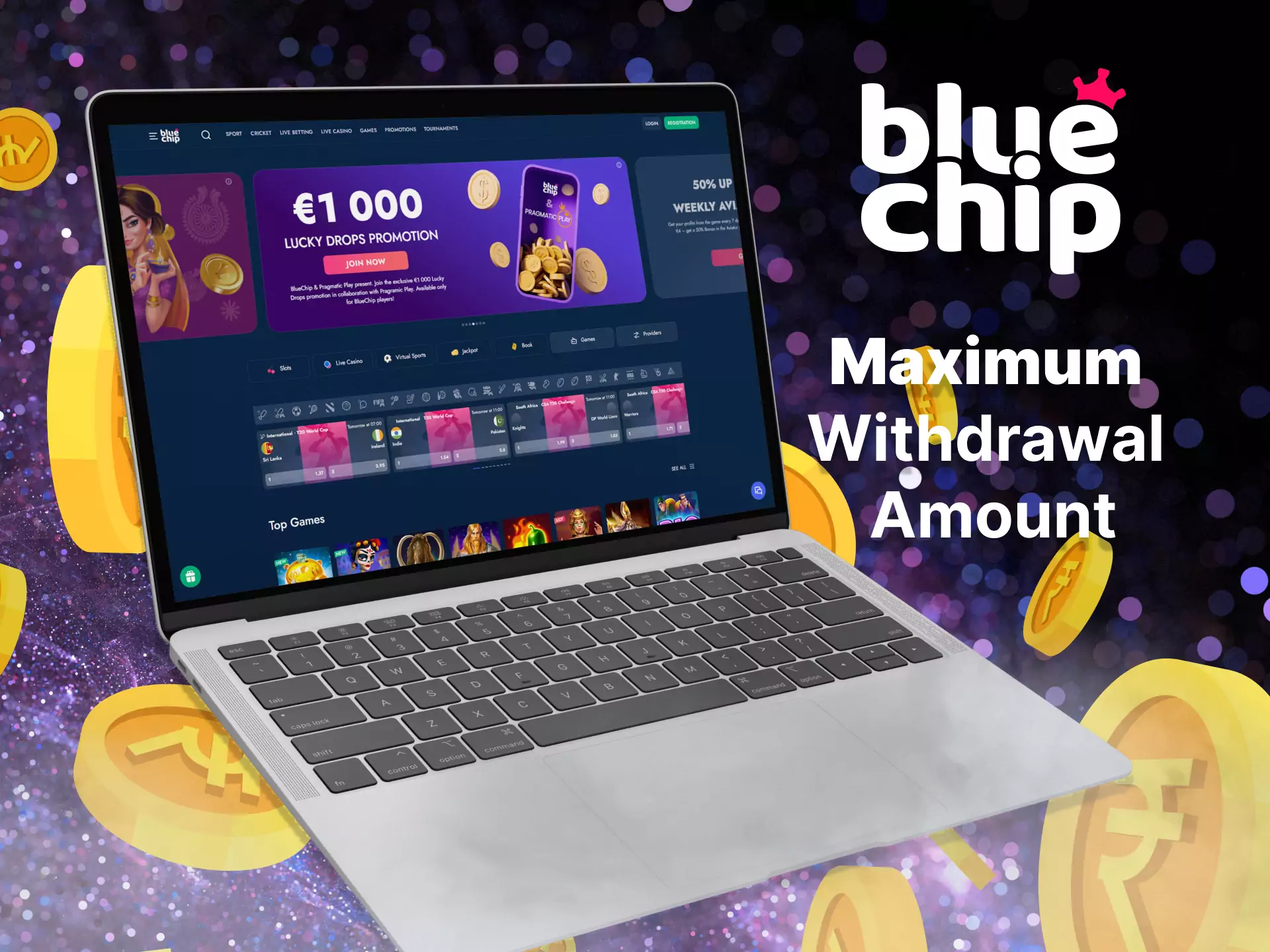 Find out the maximum withdrawal limit of Bluechip funds.