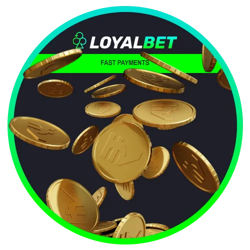 You can top up your Loyalbet account with Indian payment systems.