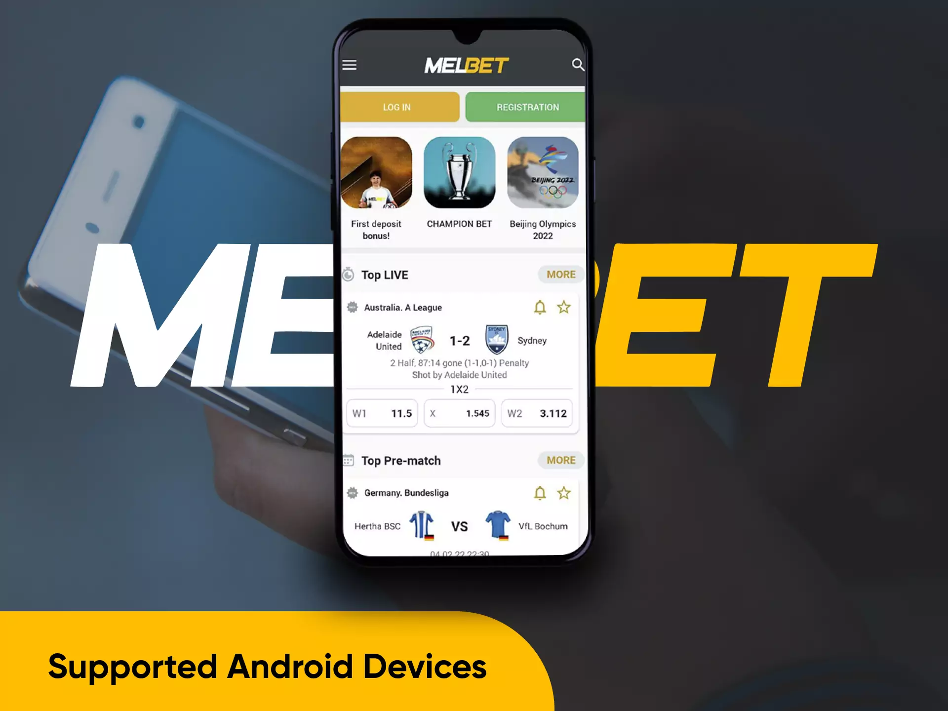 The Melbet app works well on any Android device.
