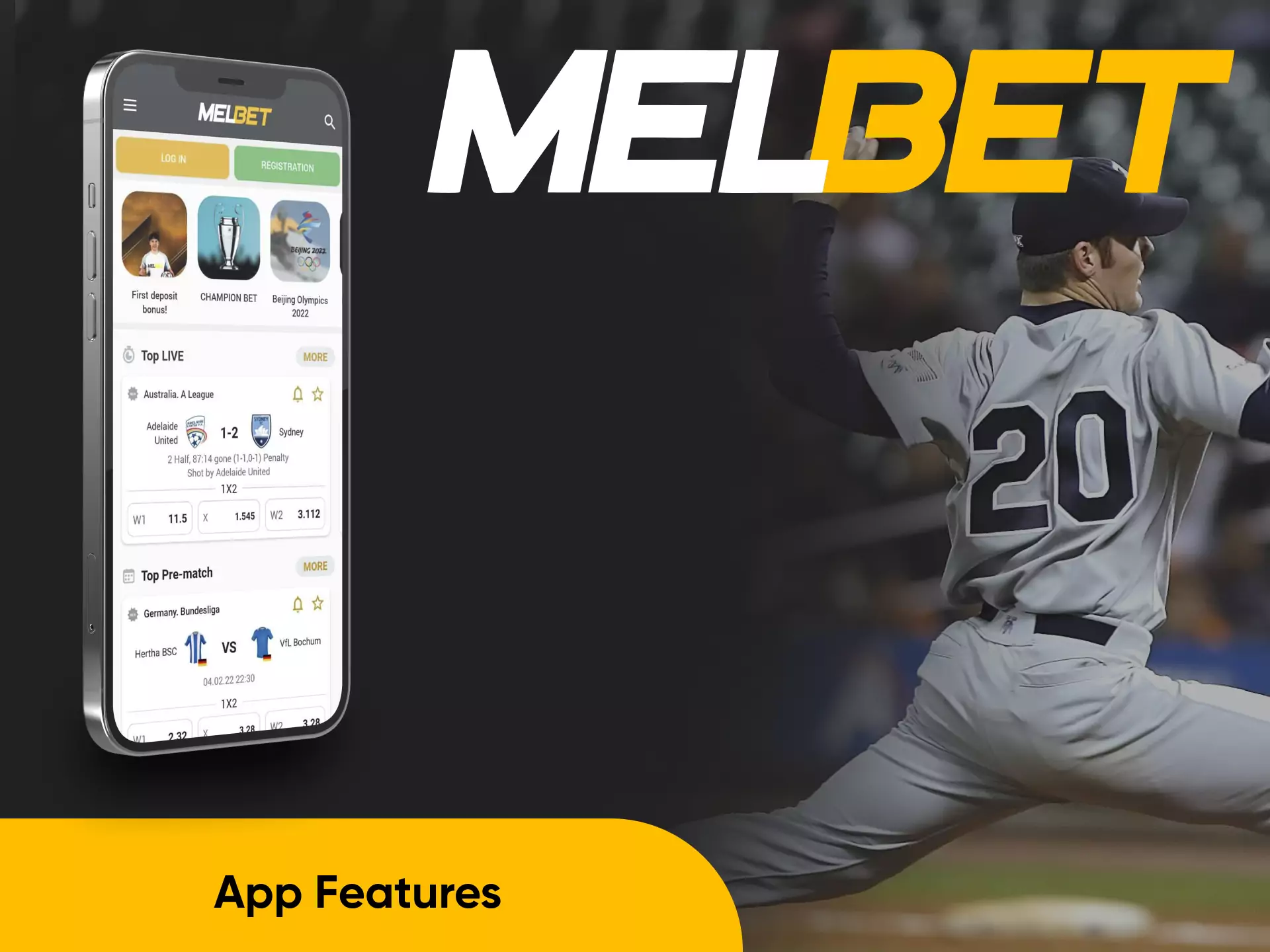 The Melbet app works great and smoothly on any device.