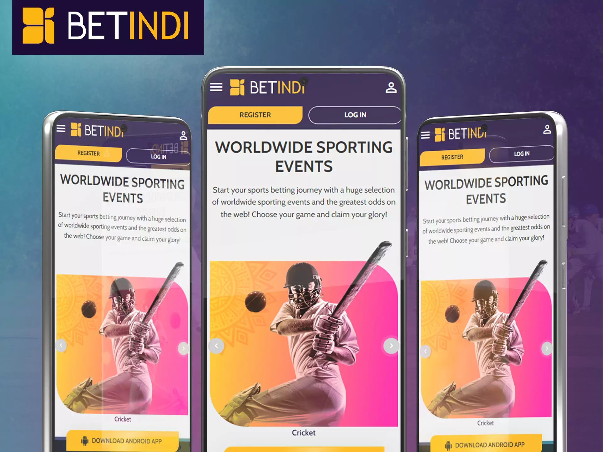 Play with Betindi on any Android device.