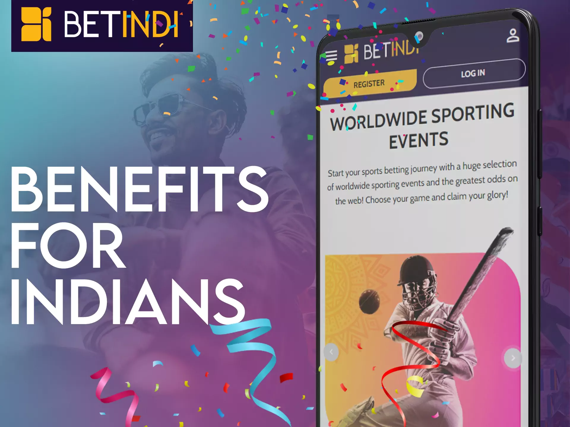 Betindi offers many advantages for players from India.