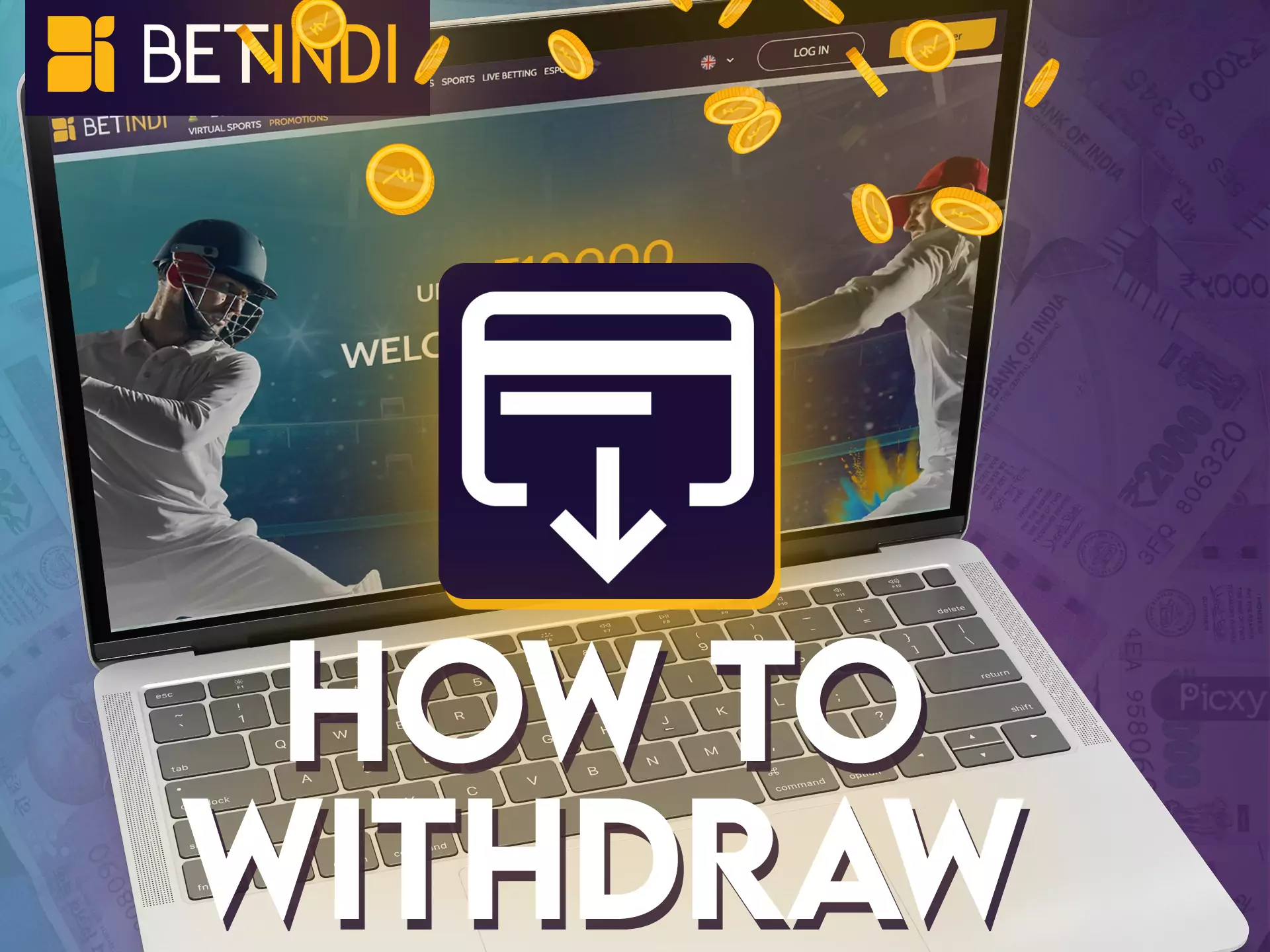 With this instruction, you can easily withdraw money from Betindi.