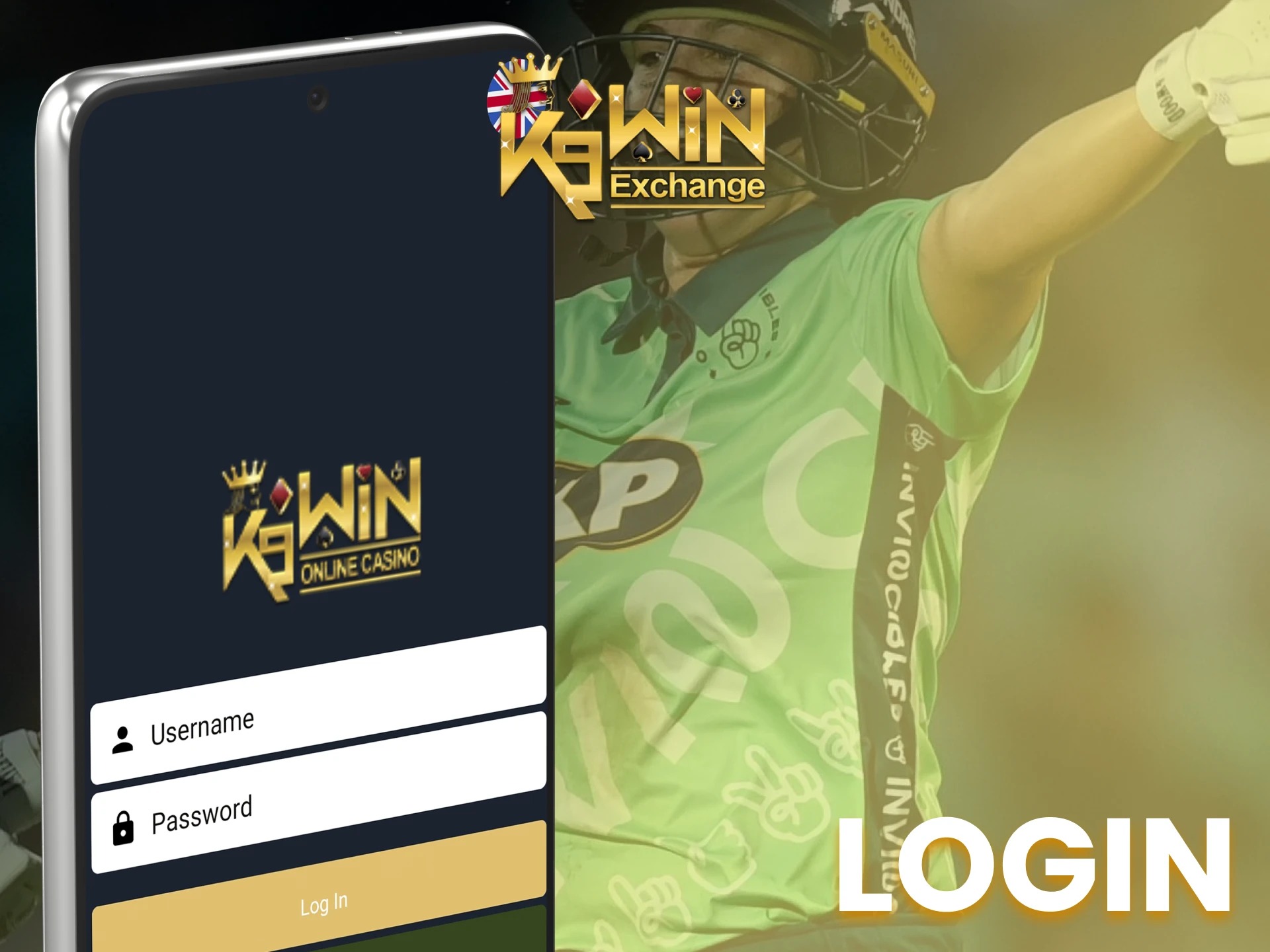 Insert your K9Win account data for signing in.