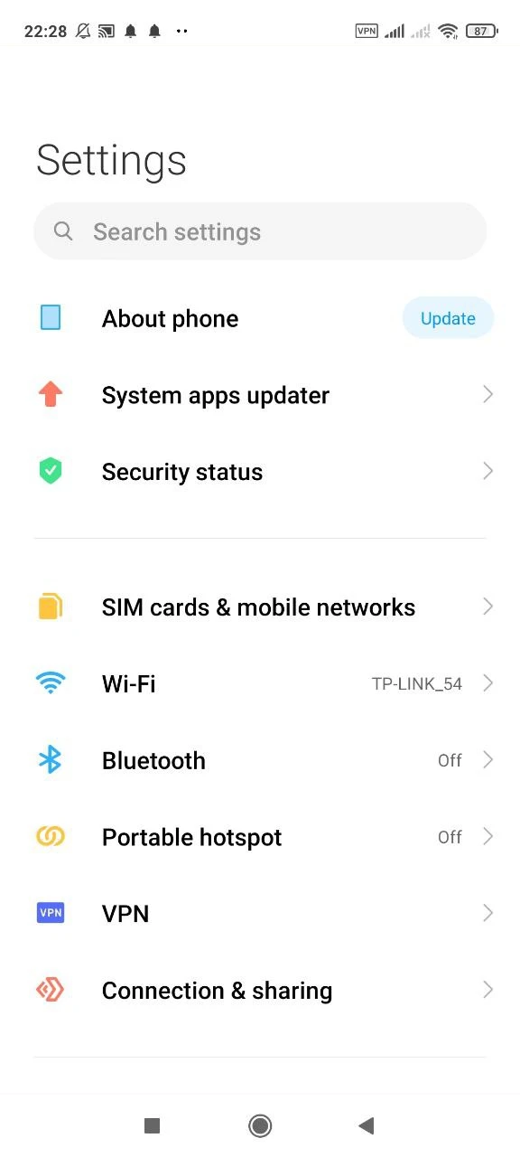 Change the settings on your phone to install the Bet9ja app.