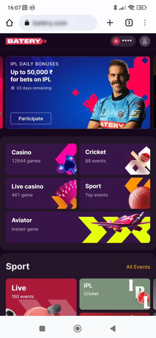 Visit the Batery website to download the PWA app for Android.