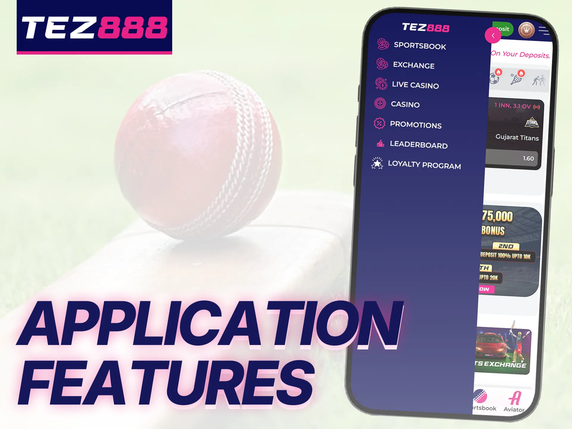 Tez888 offers sports betting, casino games and VIP rewards.