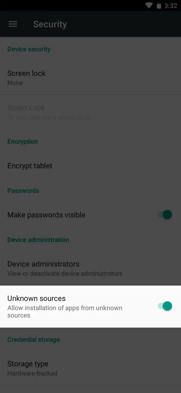 Allow installation of the 1xBet app.