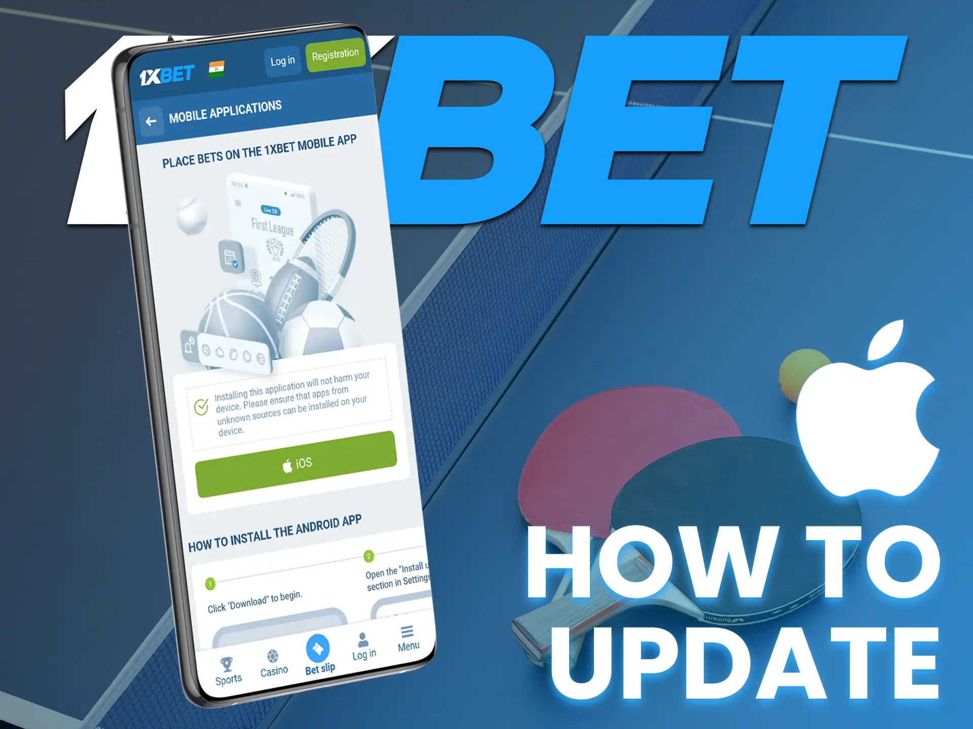 Regularly update the 1xBet app for iOS via the App Store.