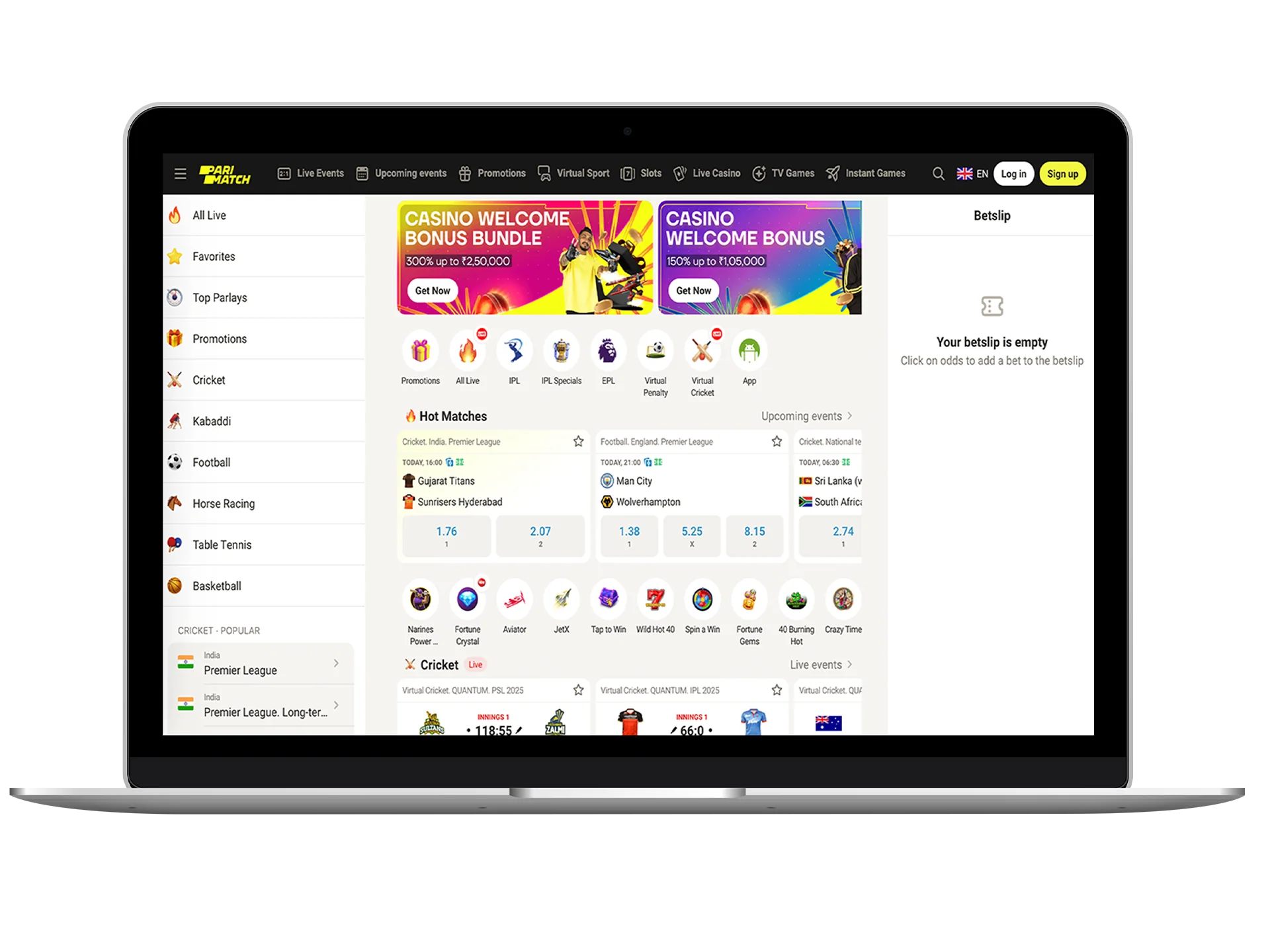 Explore Parimatch for the best cricket betting experience online.