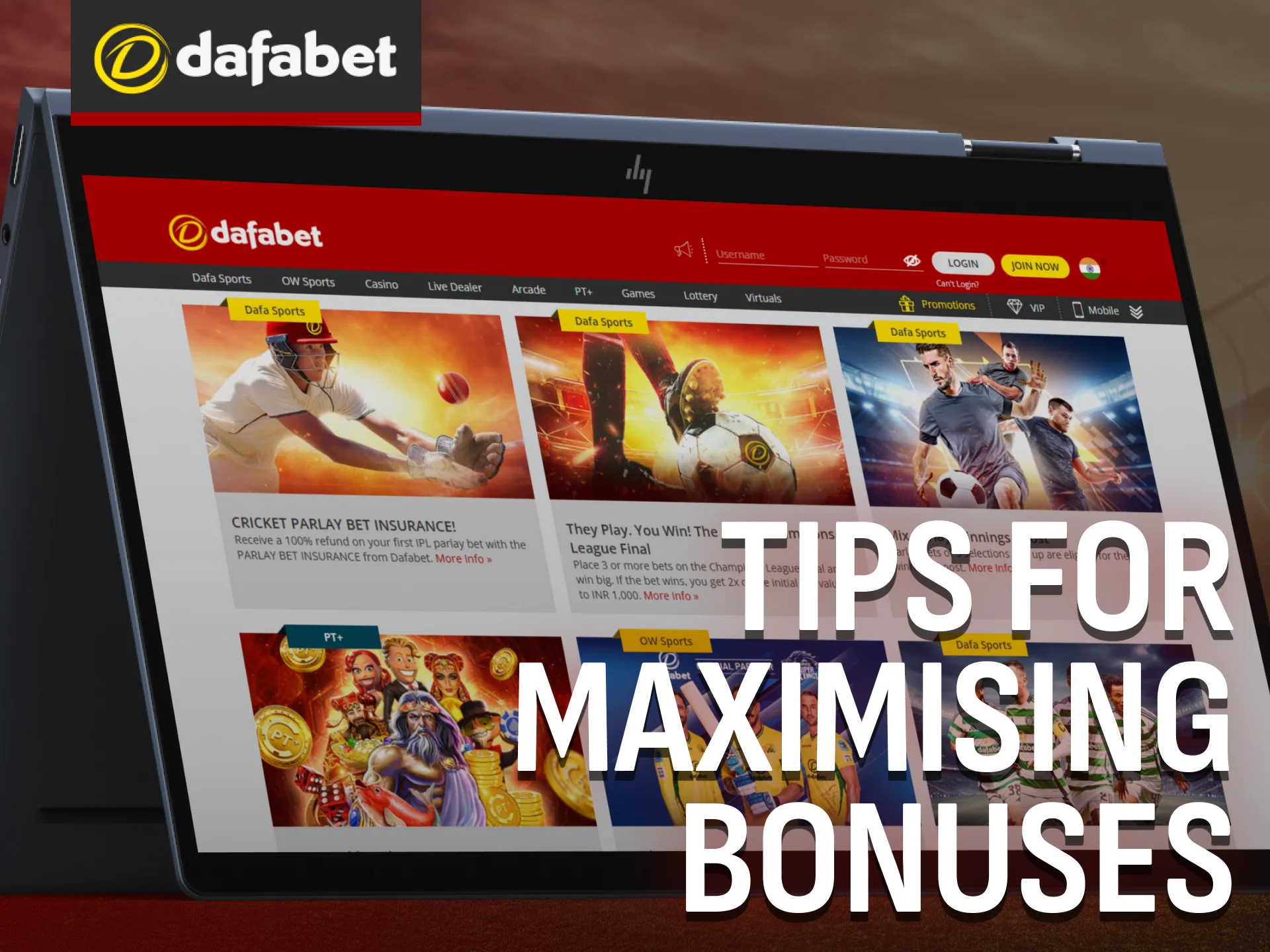 Maximise your Dafabet bonuses using expert tips and strategy.