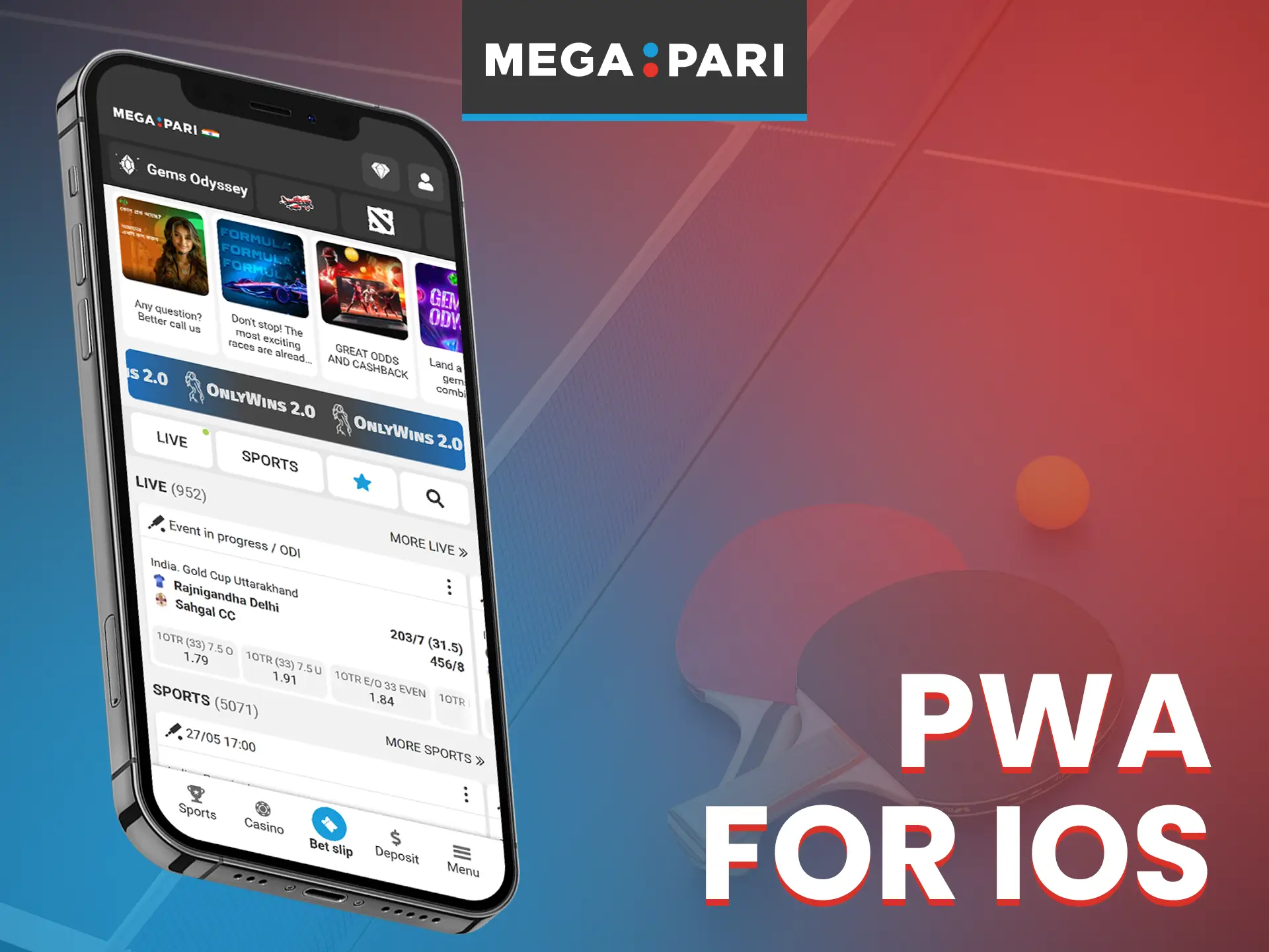 Learn how to install the PWA version of the Megapari app for iOS.