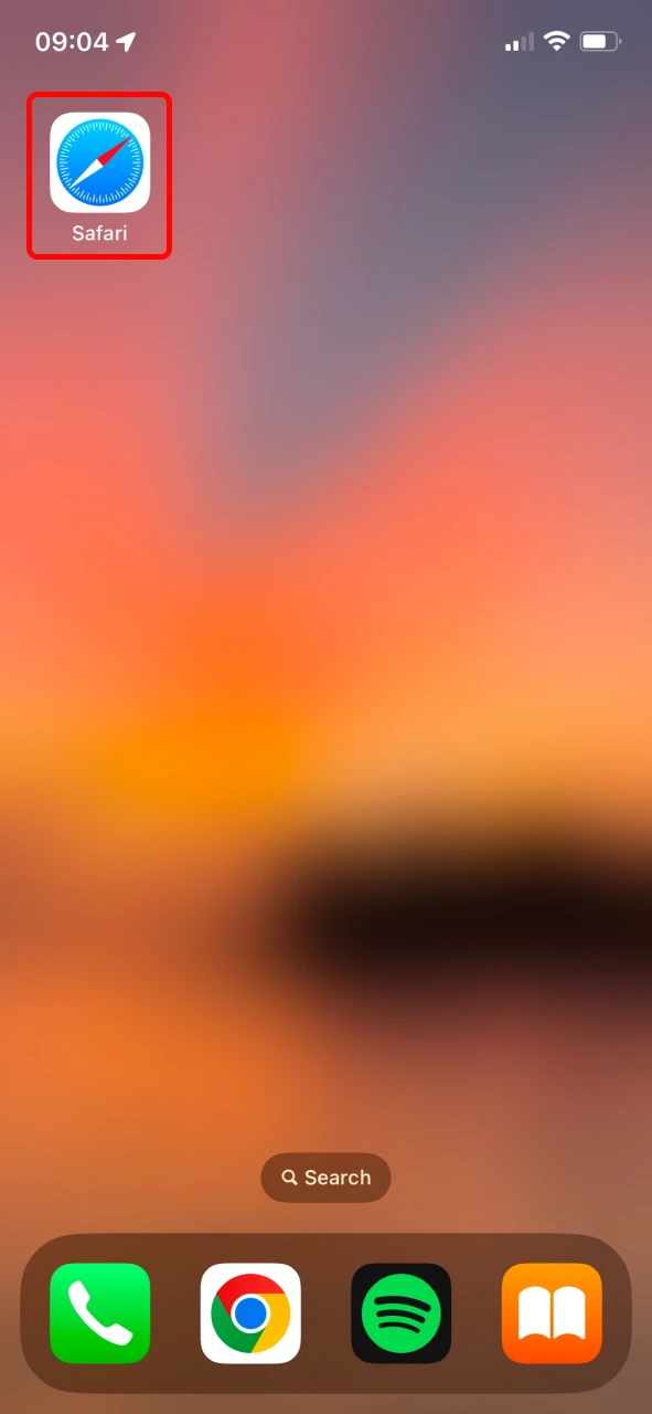 Open Safari for iOS and access Parimatch through PWA.