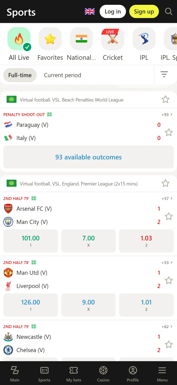 Parimatch in India offers diverse sports betting opportunities.