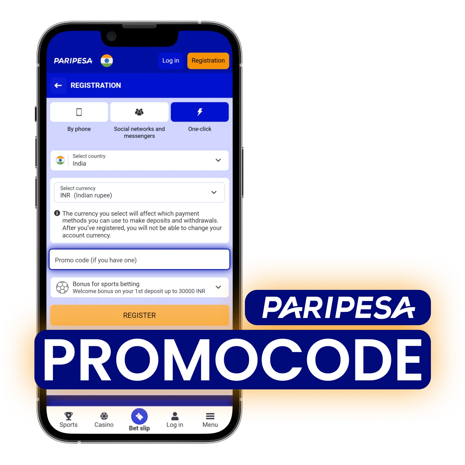 Use a Paripesa promo code to access special bonuses in India.