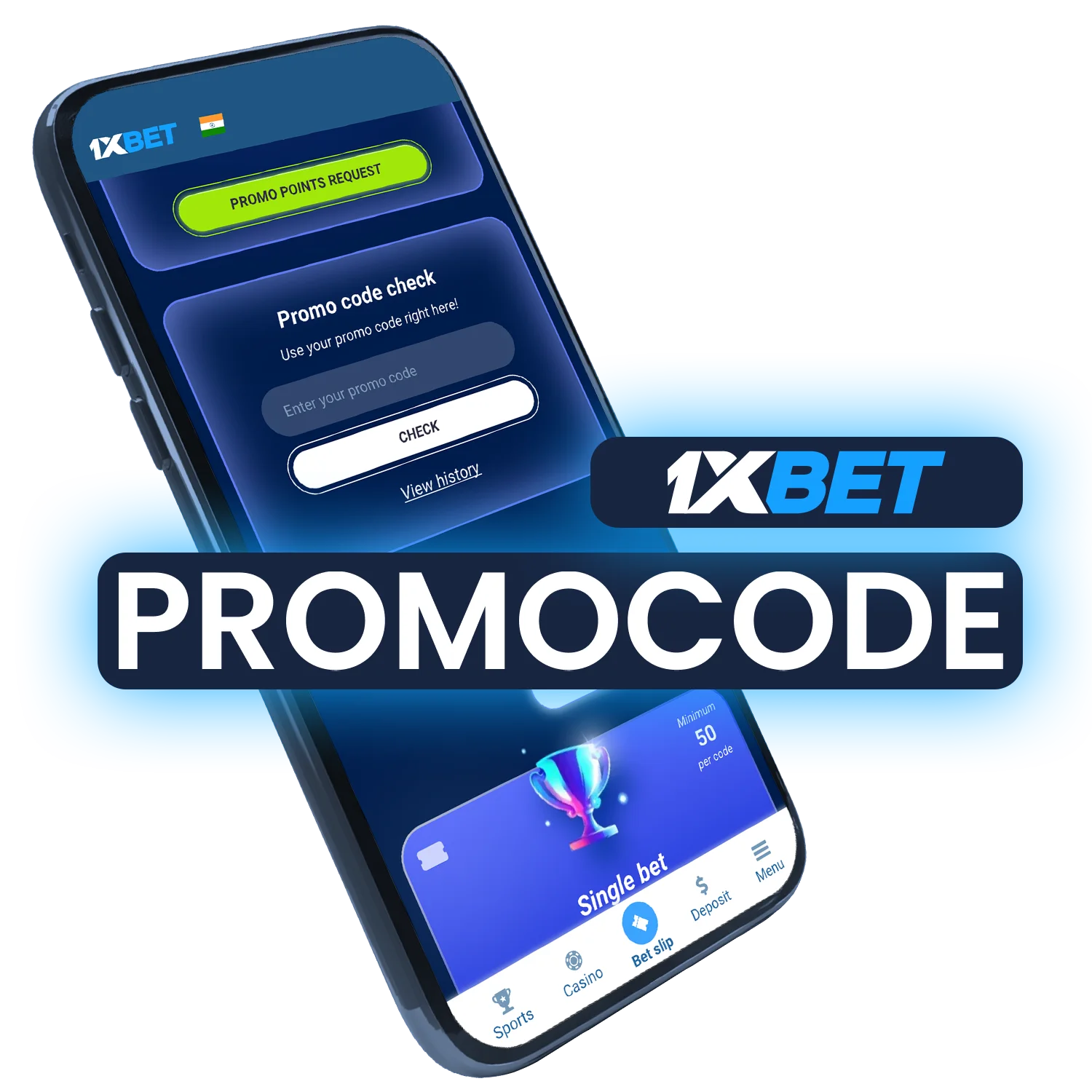Use your 1xBet promo code in India and start winning.