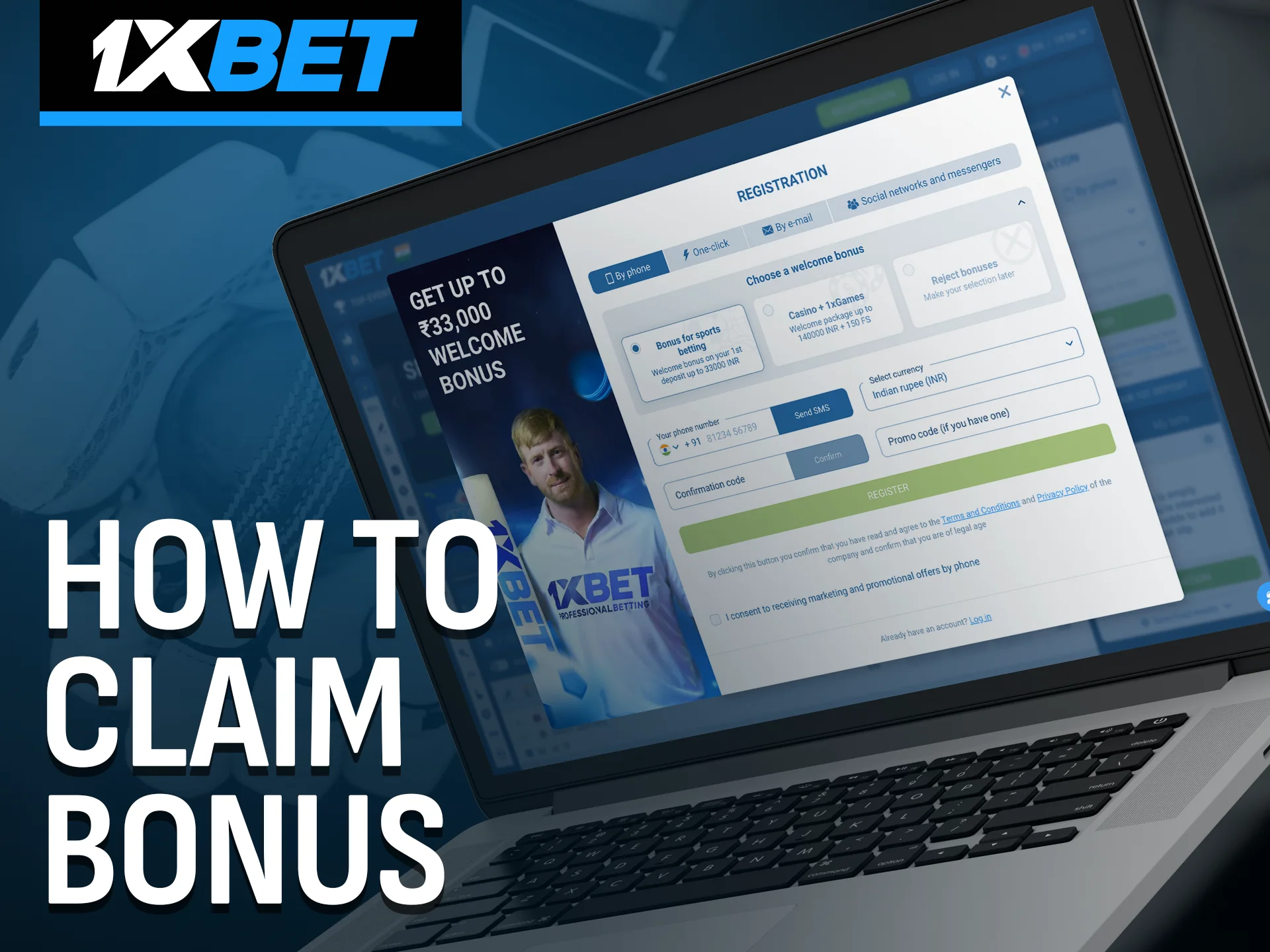 Learn how to claim the 1xBet bonus with ease.