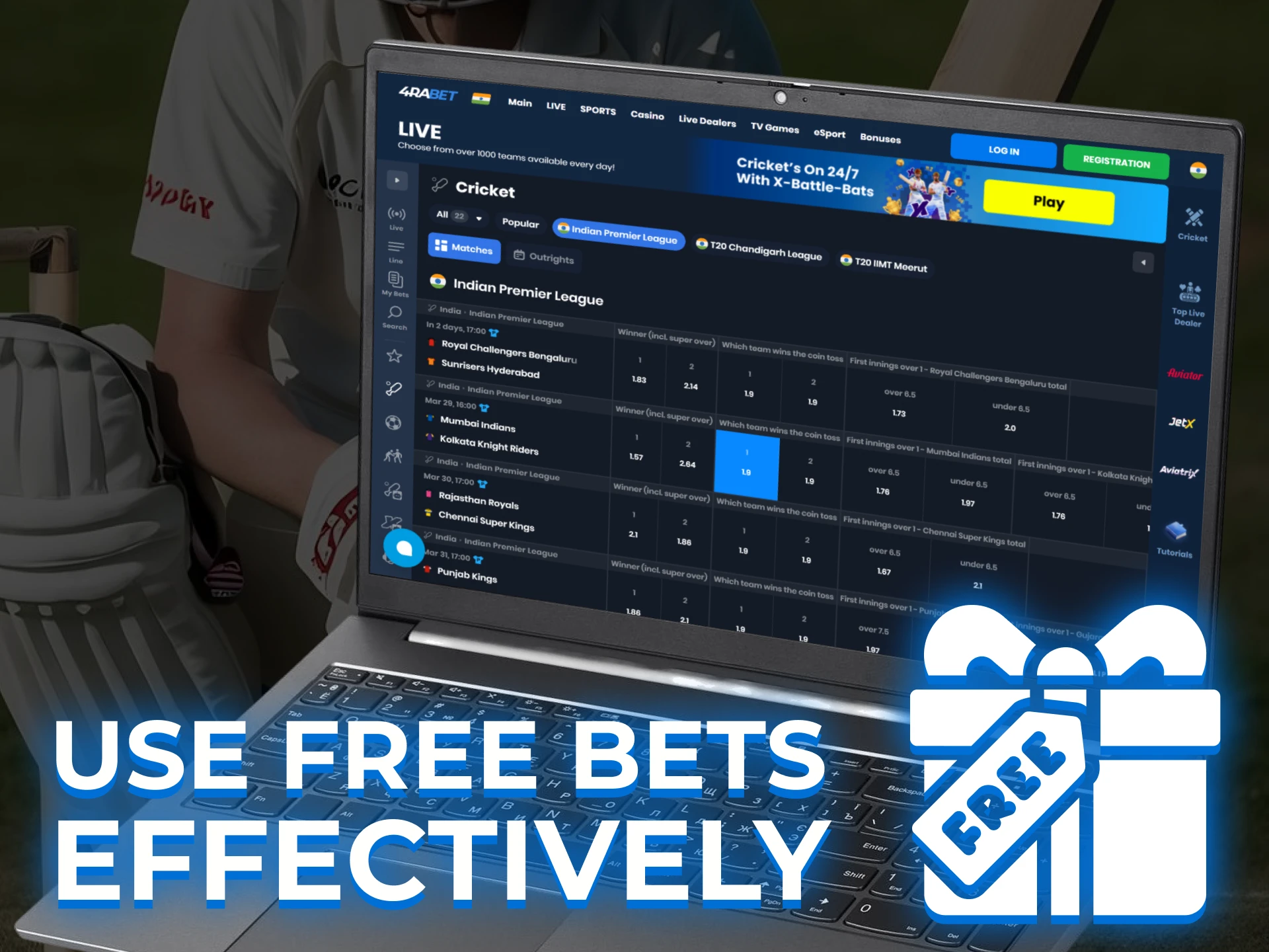 IPL Betting Guide, Bonuses, and Free Bets