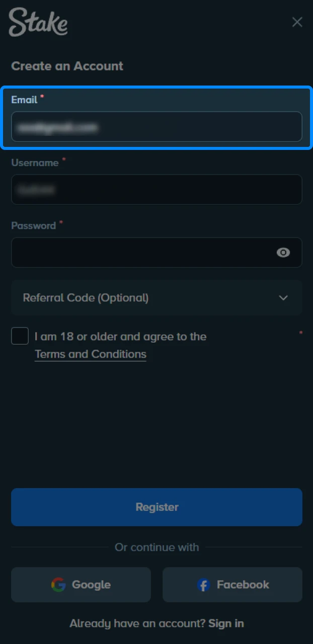 How to add personal details and complete the registration form on an IPL betting app.